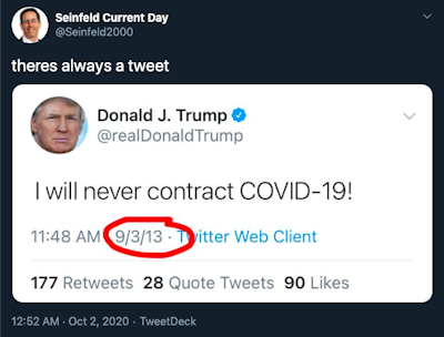 Trump Gets COVID-19—And Sets Twitter Ablaze wth Memes