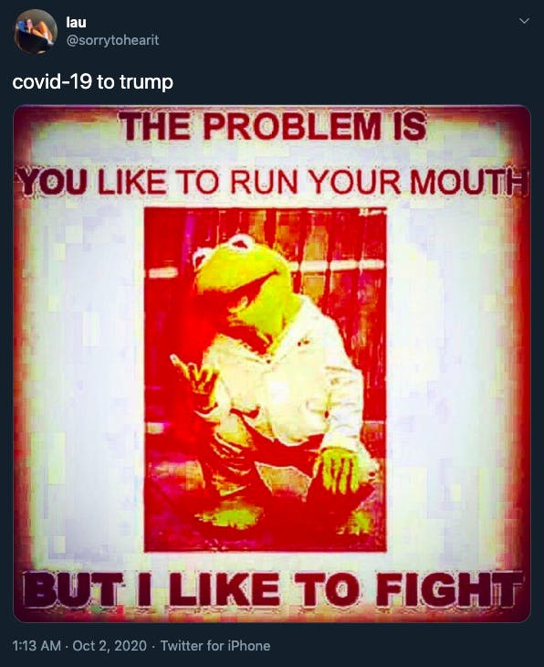 Trump coronavirus memes Kermit
