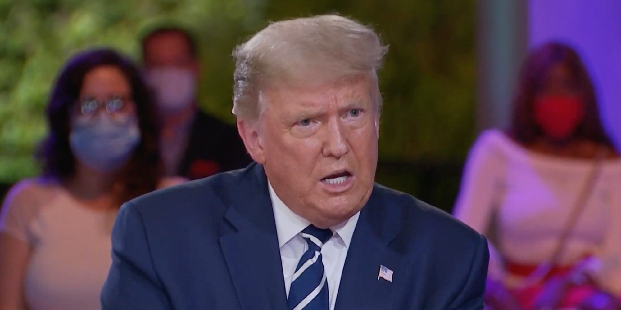 #Trump refuses to denounce QAnon #Trump refuses to denounce QAnon