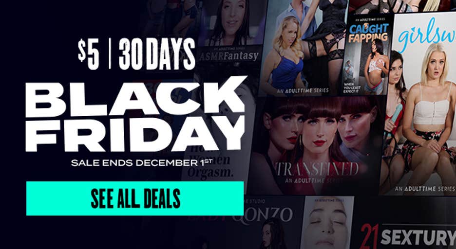 adult time black friday $5 month deal