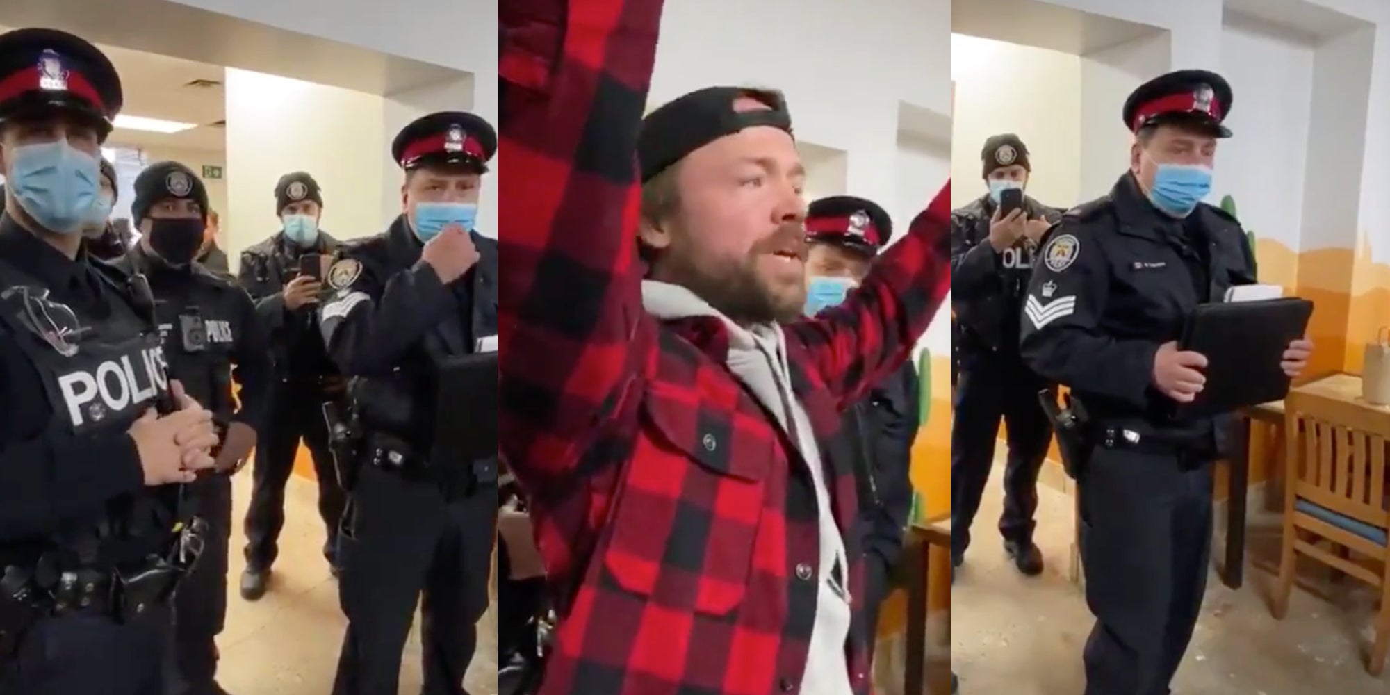 Canadian Barbecue Joint Shut Down for Violating Lockdown, Video Shows