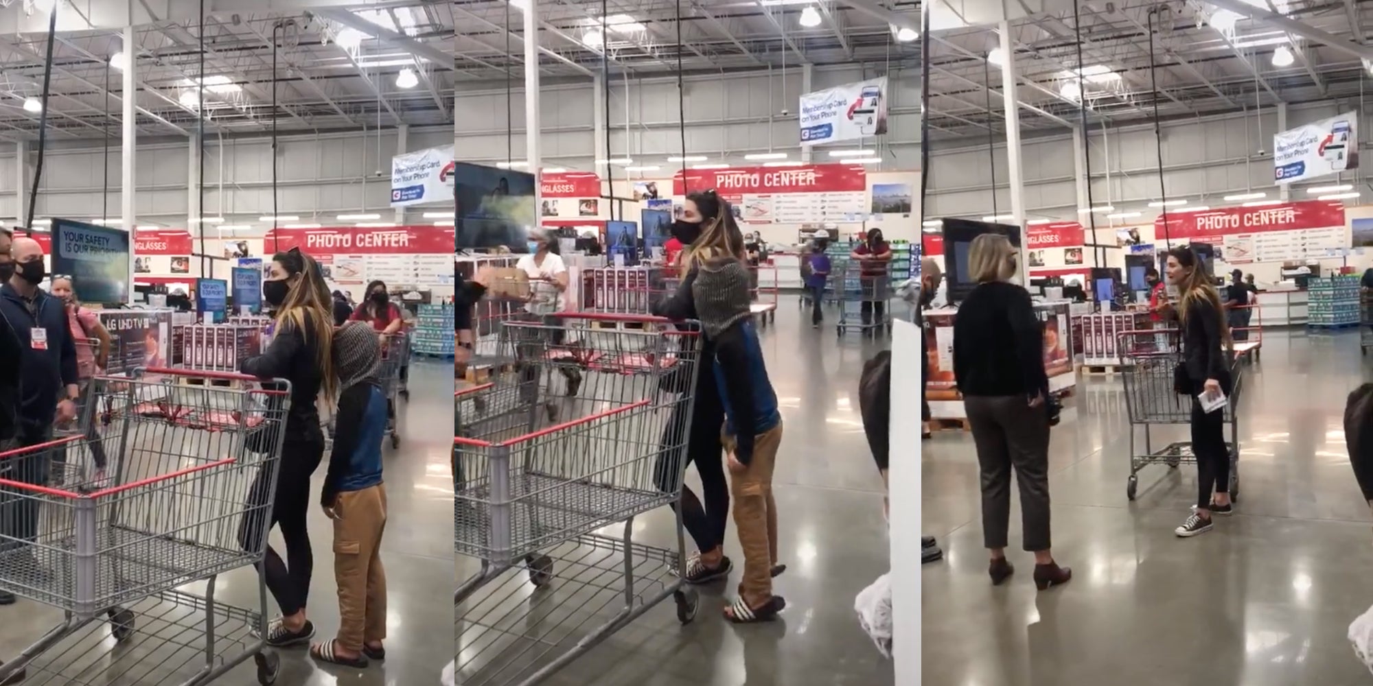 Video 'Costco Karen' Turns Heads When Her Son Growls at Employees