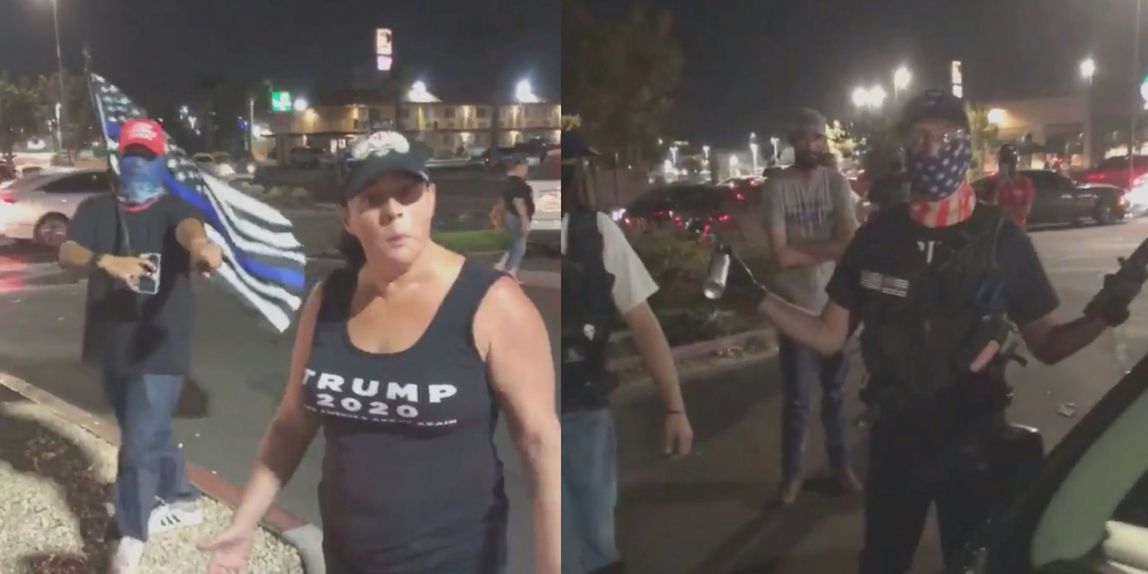 Pro-Trump supporters verbally assaulted and bear-maced a woman
