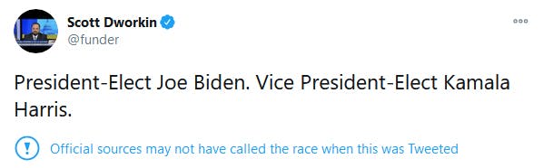 Dworkin Twitter Joe Biden President Elect