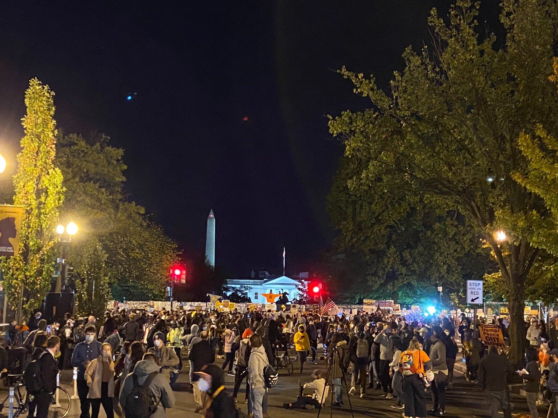 white house election night rally