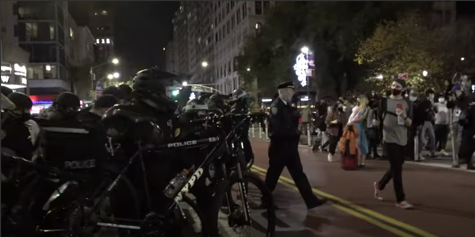 NYPD violently pushes into Black queer lives march