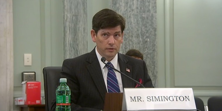 Nathan Simington FCC Senate Hearing