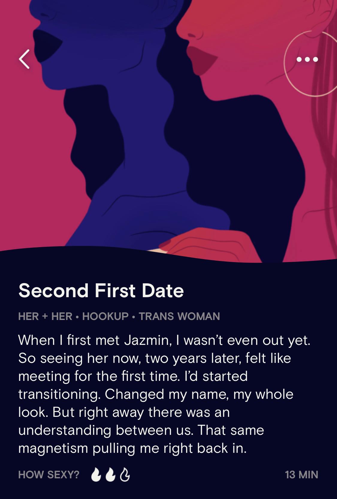 Second First Date Dipsea App Trans