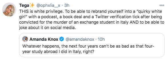 amanda knox tweet