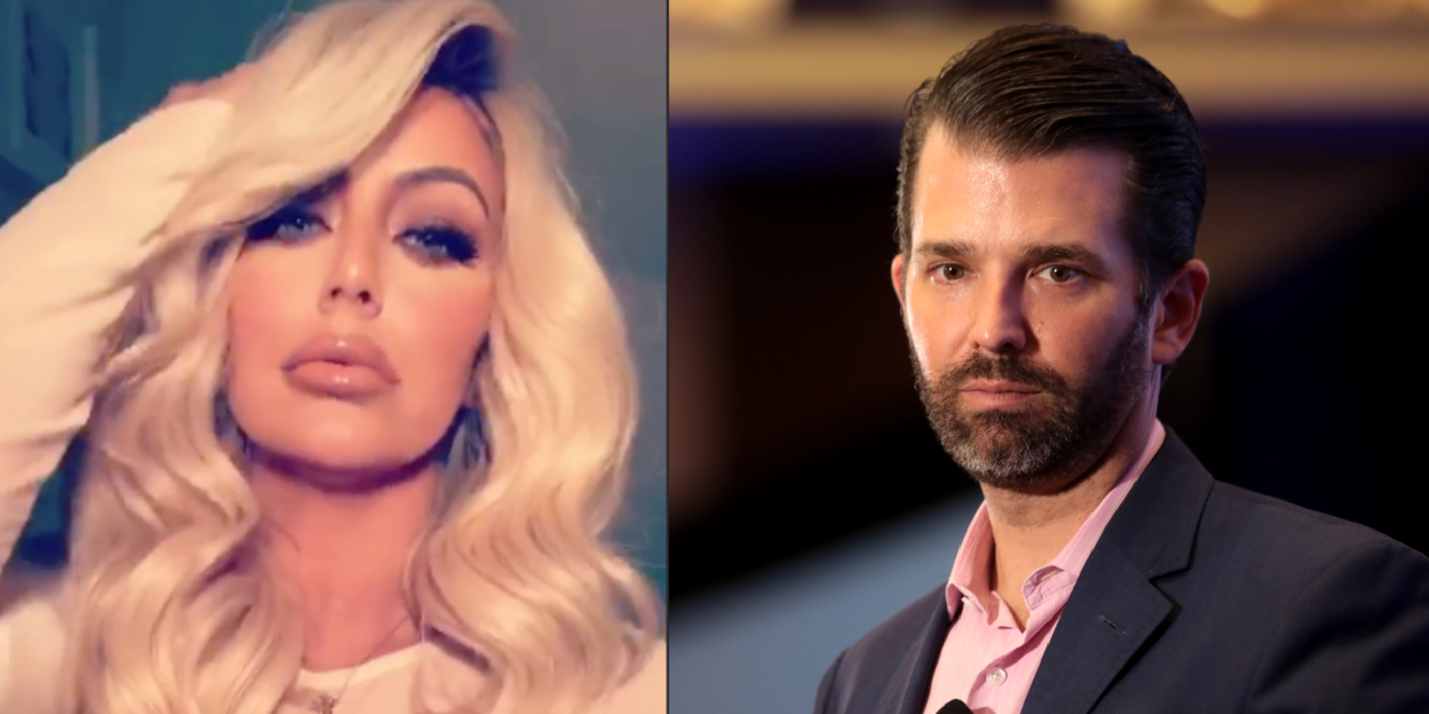 Trump Jr.s Ex Speculates What Drugs Hes Taking