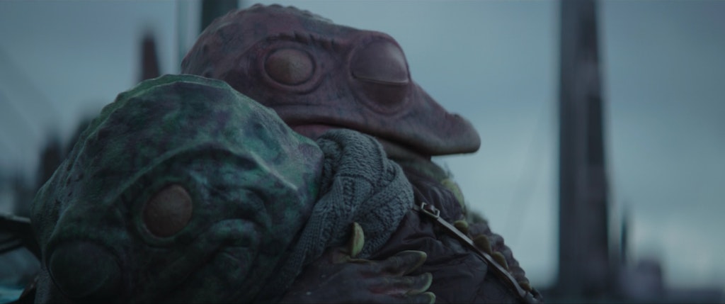 frog man scarf