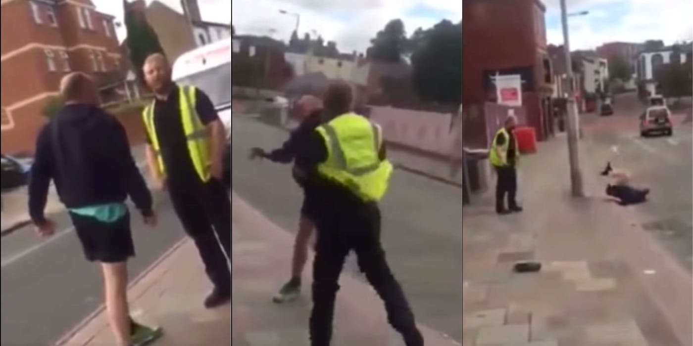 Video: Man Knocks Out Stranger Who Brags About ‘Fiddling’ Kids