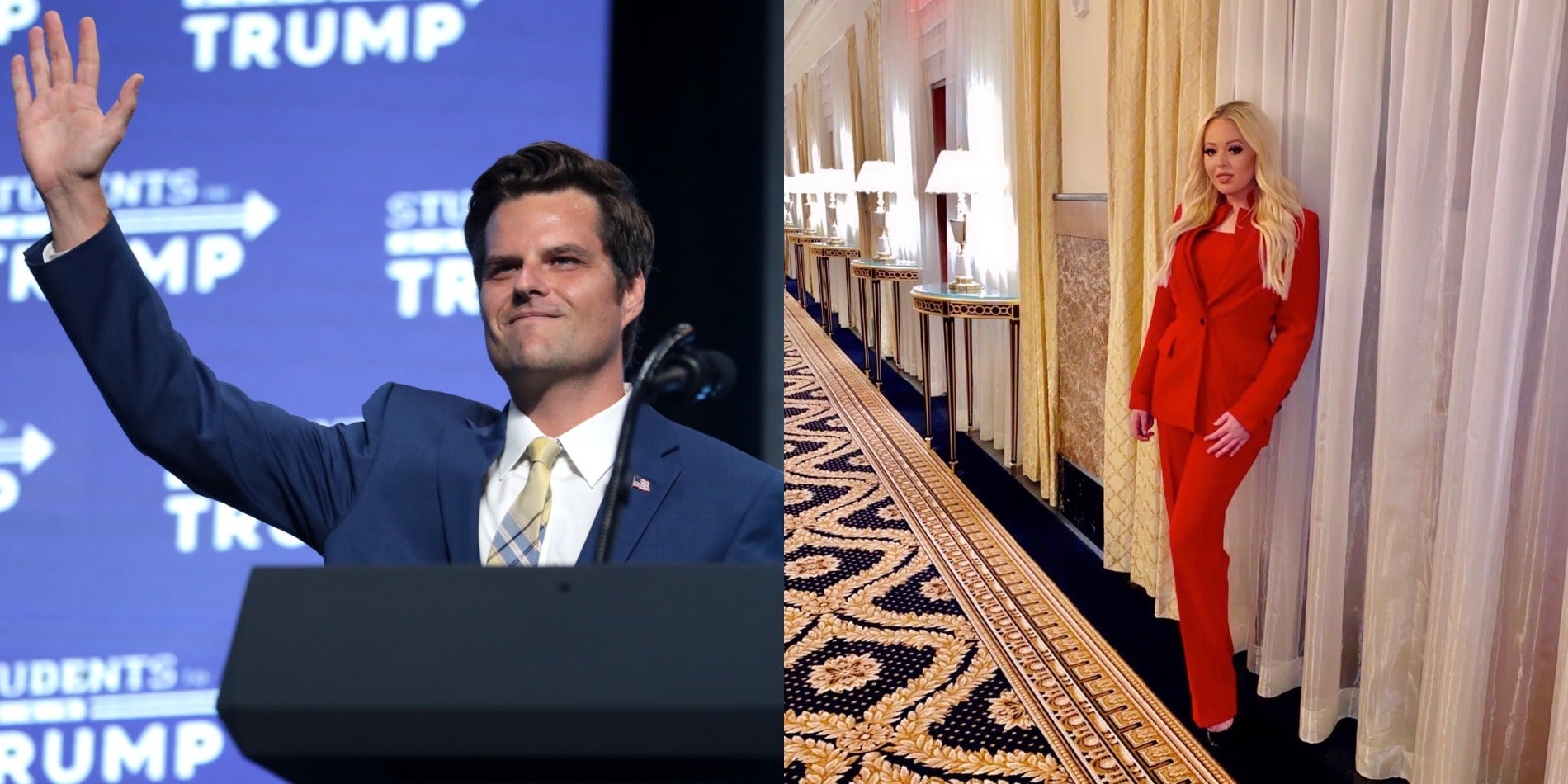 Matt Gaetz Roasted for Getting Horny on Main for Tiffany Trump