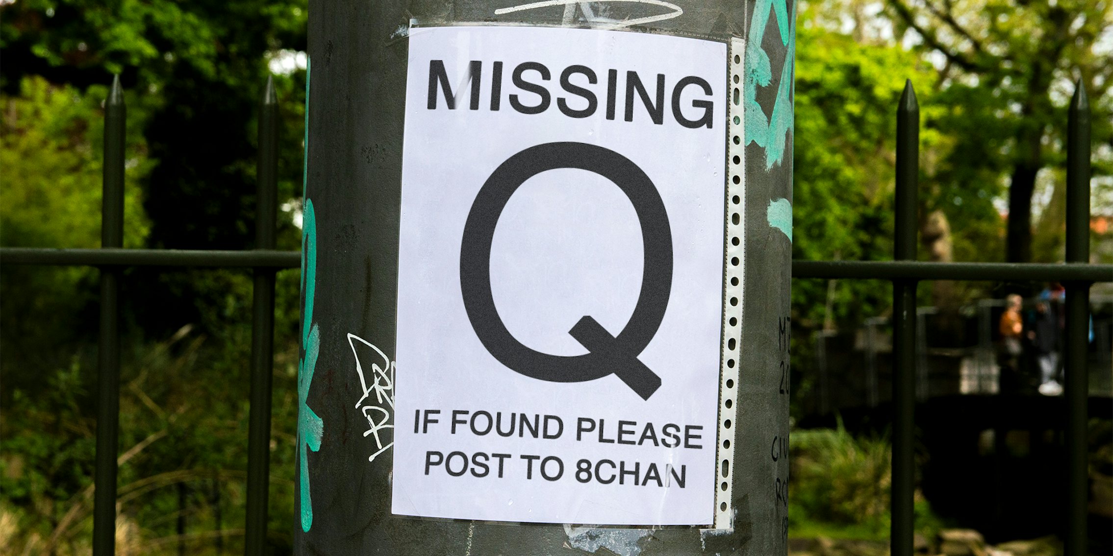 missing Q sign on post 'if found please post to chan'