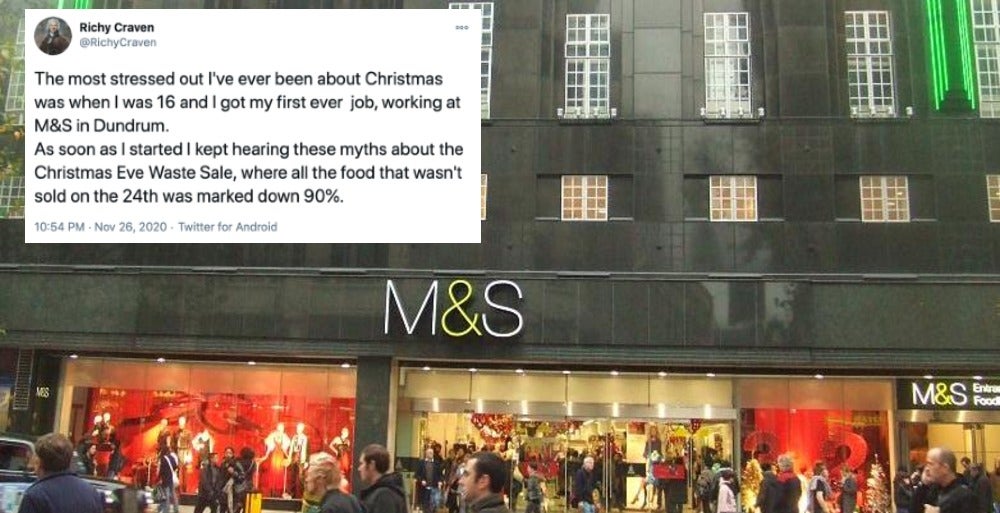 Teen Uses M&S Staff Discount To Feast His Family On Christmas