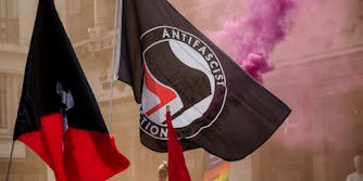 antifa flag