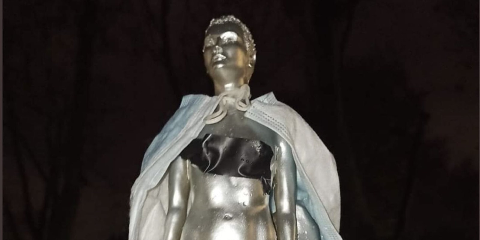 Mary Wollstonecraft nude statue backlash