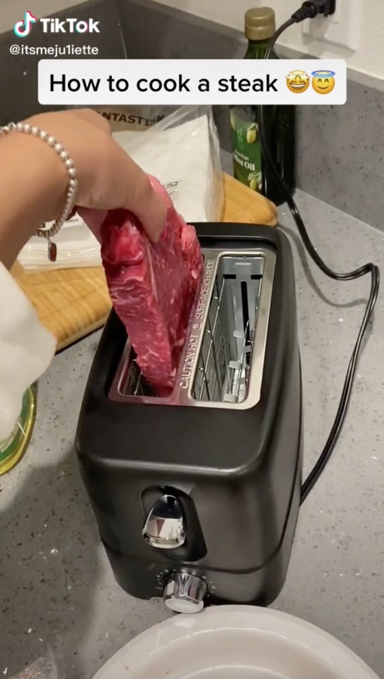 Can You Really Cook A Steak In A Toaster?