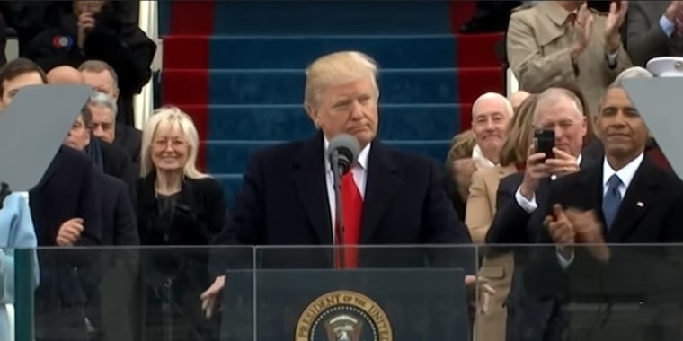 President Donald Trump's inauguration