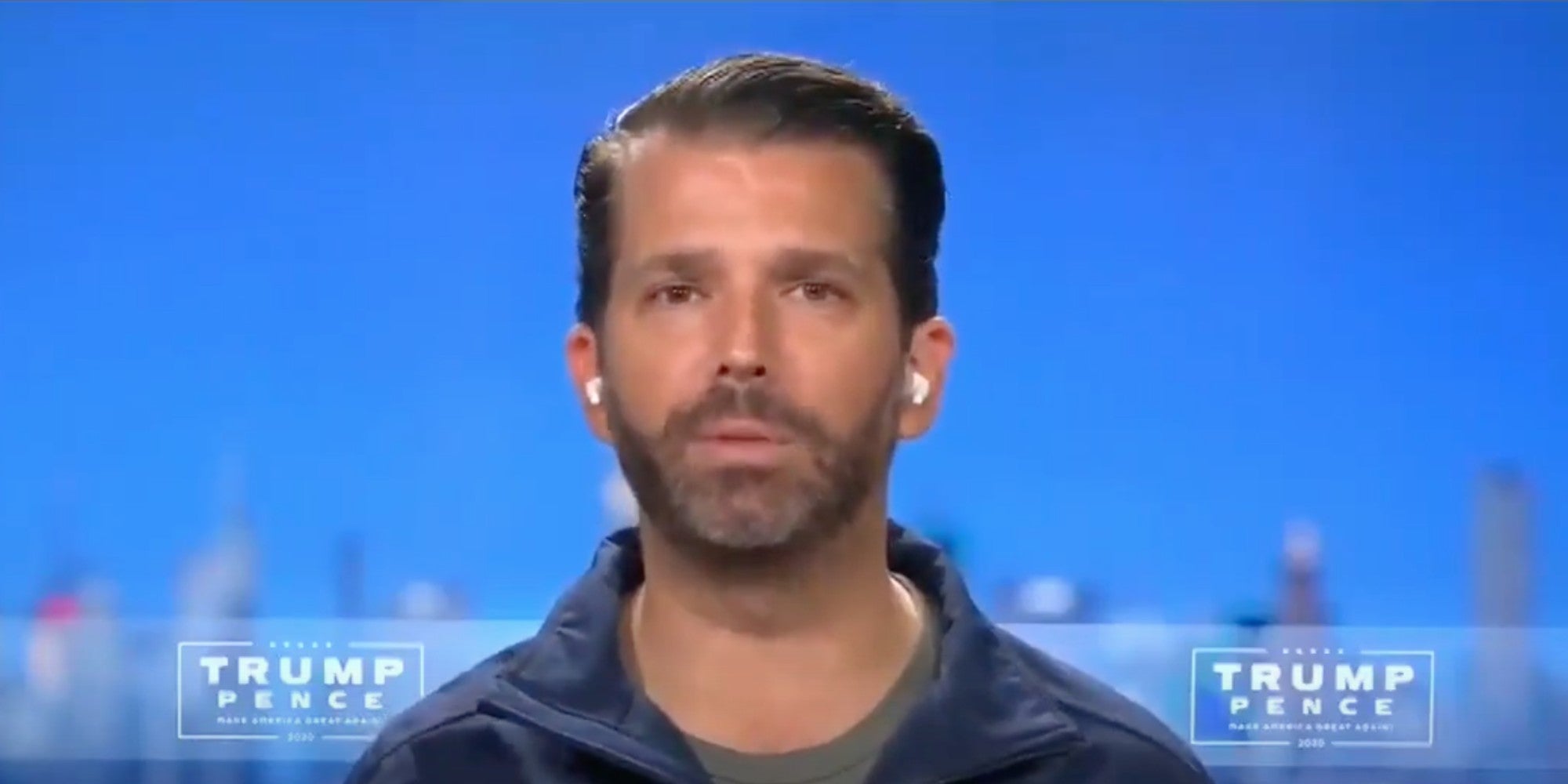 Viewers Speculate Whether Trump Jr. Cried During Fox News Interview