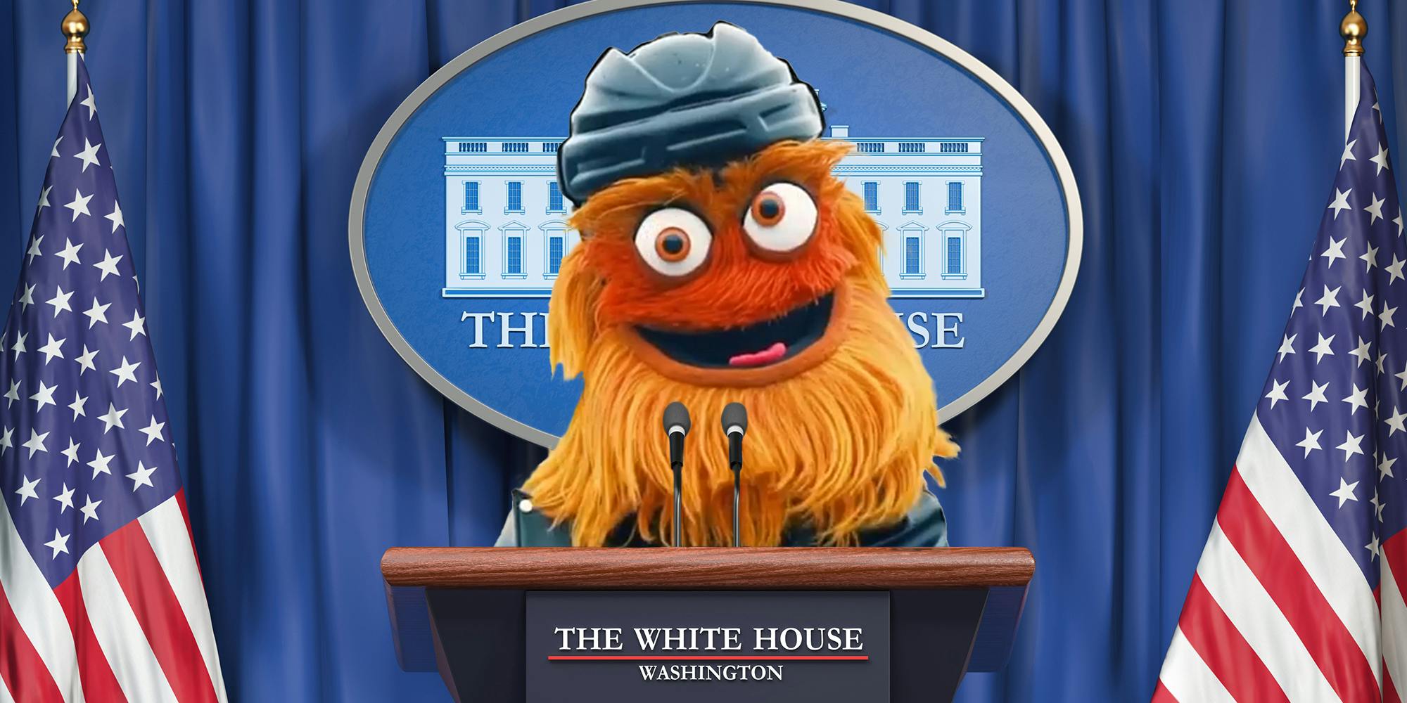 Gritty at the White House