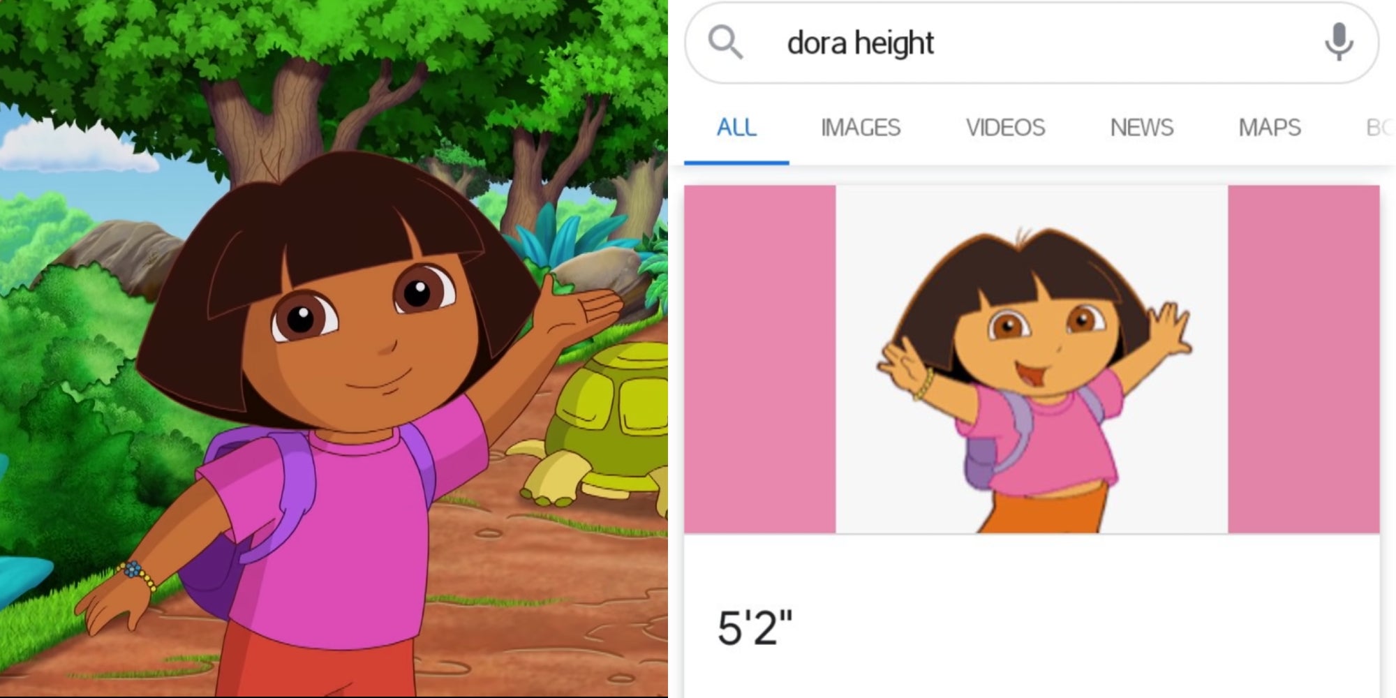 Dora The Explorer Height People Are Shook To Discover How Tall She Is