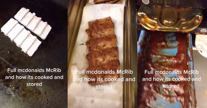 Worker ‘Exposes’ How McDonald’s McRibs Are Made in Viral TikTok Video