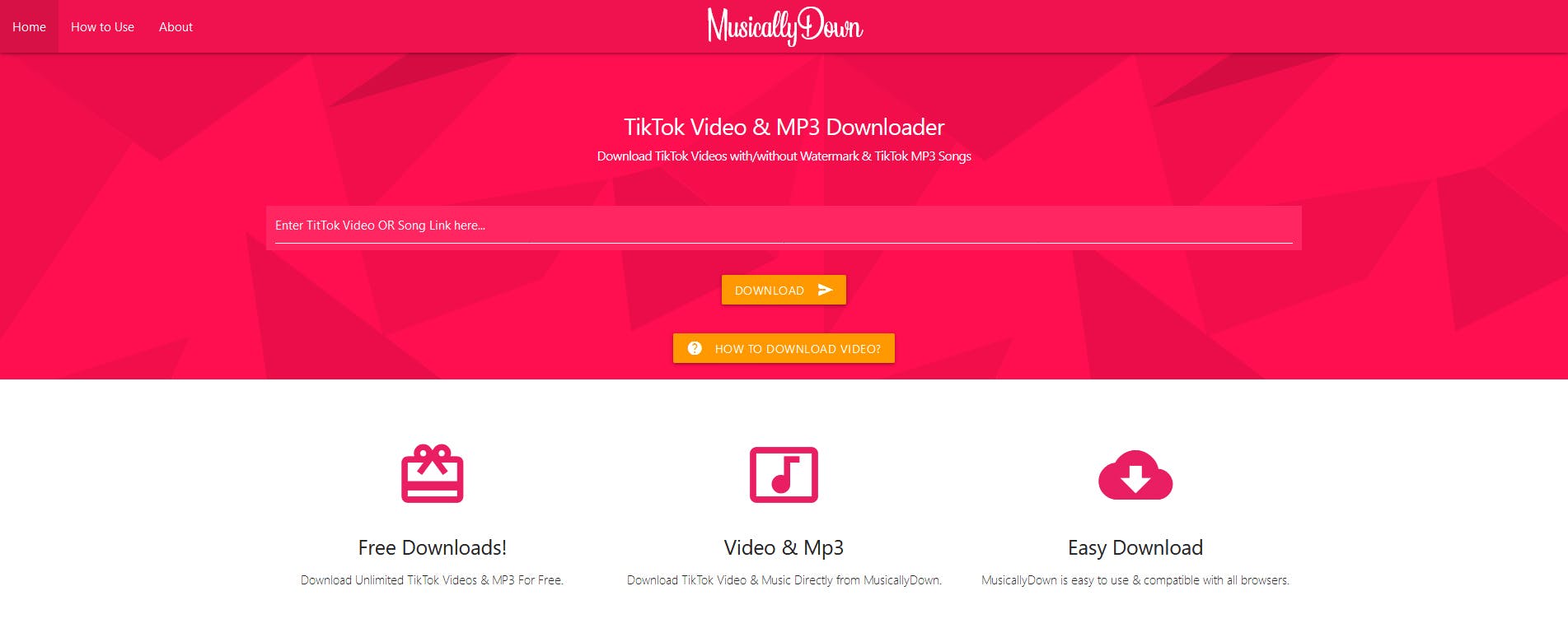 TikTok Video Downloader, Convert TikTok Video To MP4 Video With PHP