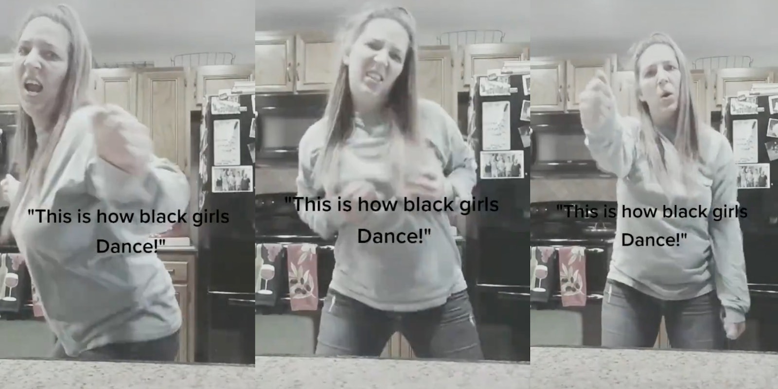 amy sanders racist tiktok video 'how black girls dance'