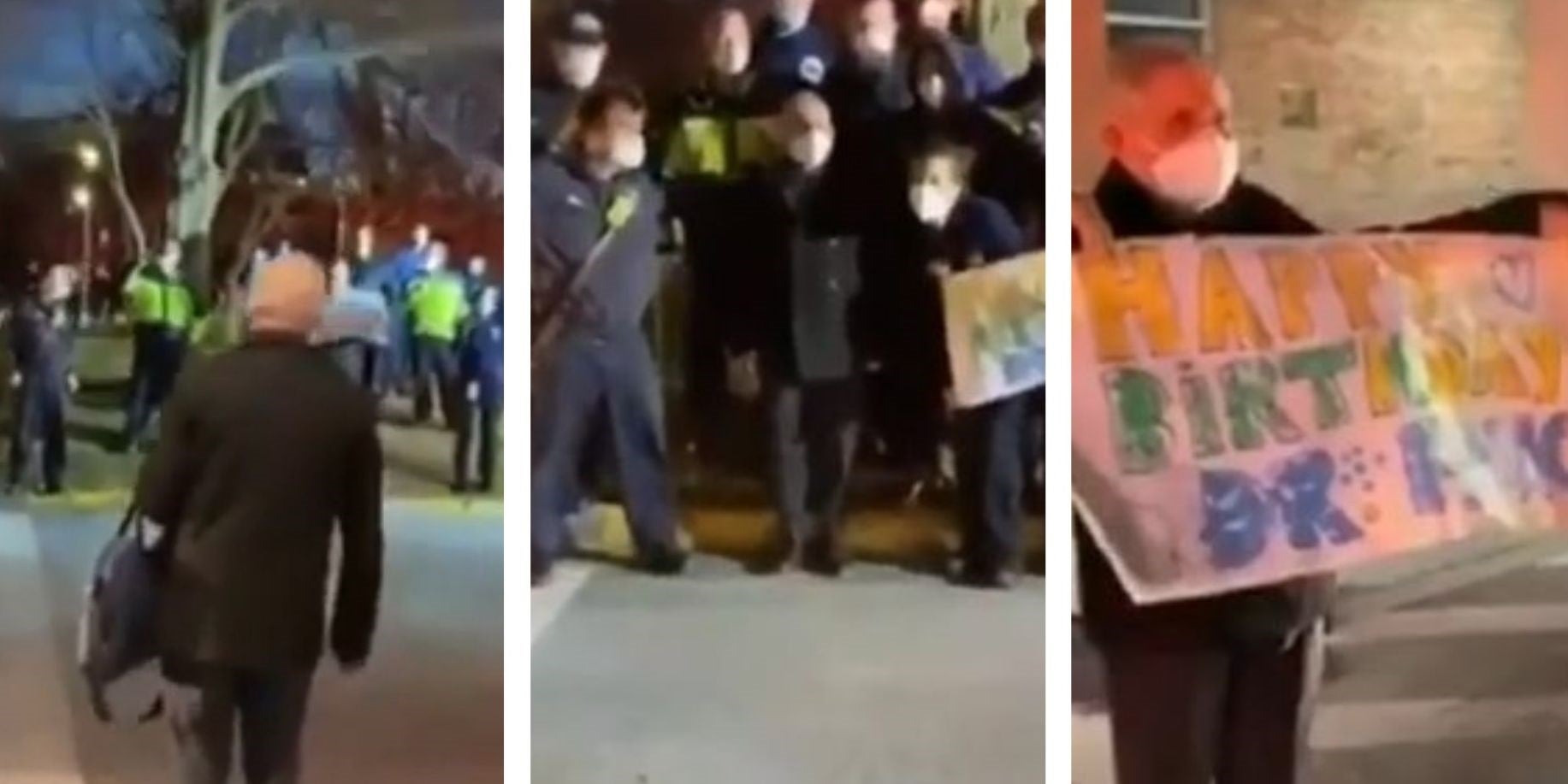 Video: First Responders Serenade Dr. Fauci on His 80th Birthday