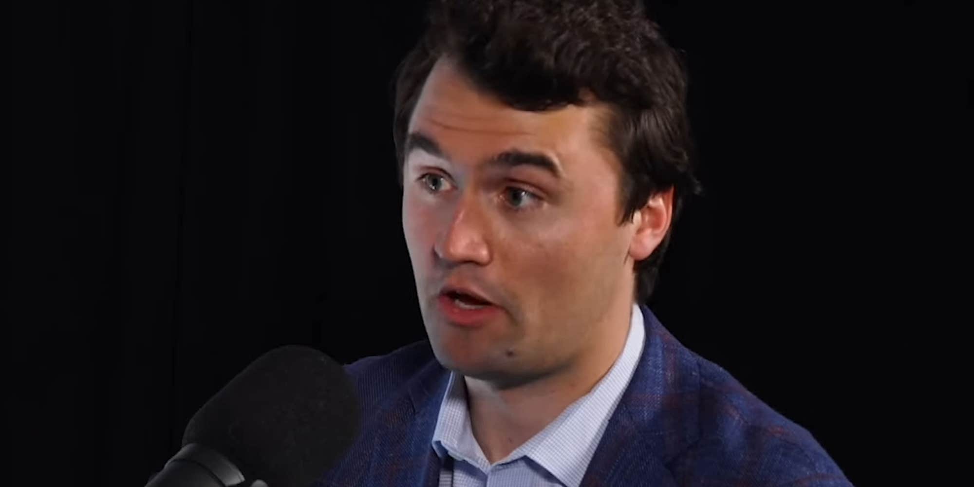 Charlie Kirk Says He Deleted Twitter Becuse His Tweets Got Dunked On