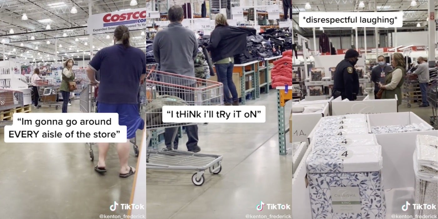 Video Costco Karen 5.0 Tries on Clothes, Refuses to Leave Store