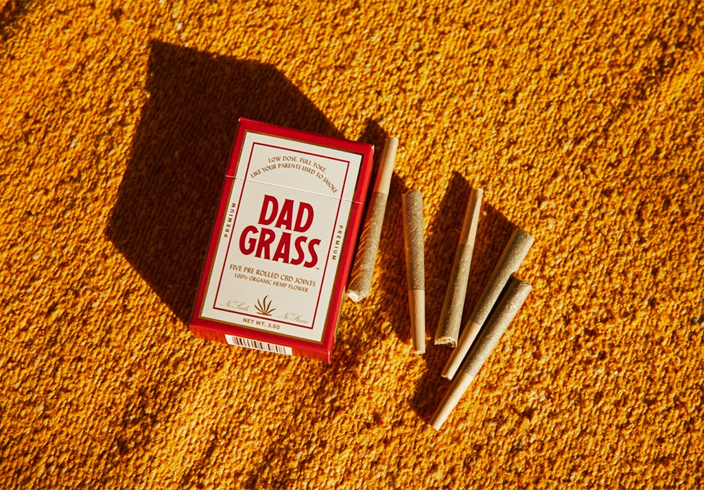 Dad Grass CBD pre rolls five pack