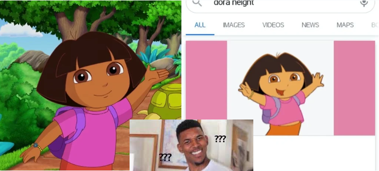 dora the explorer height