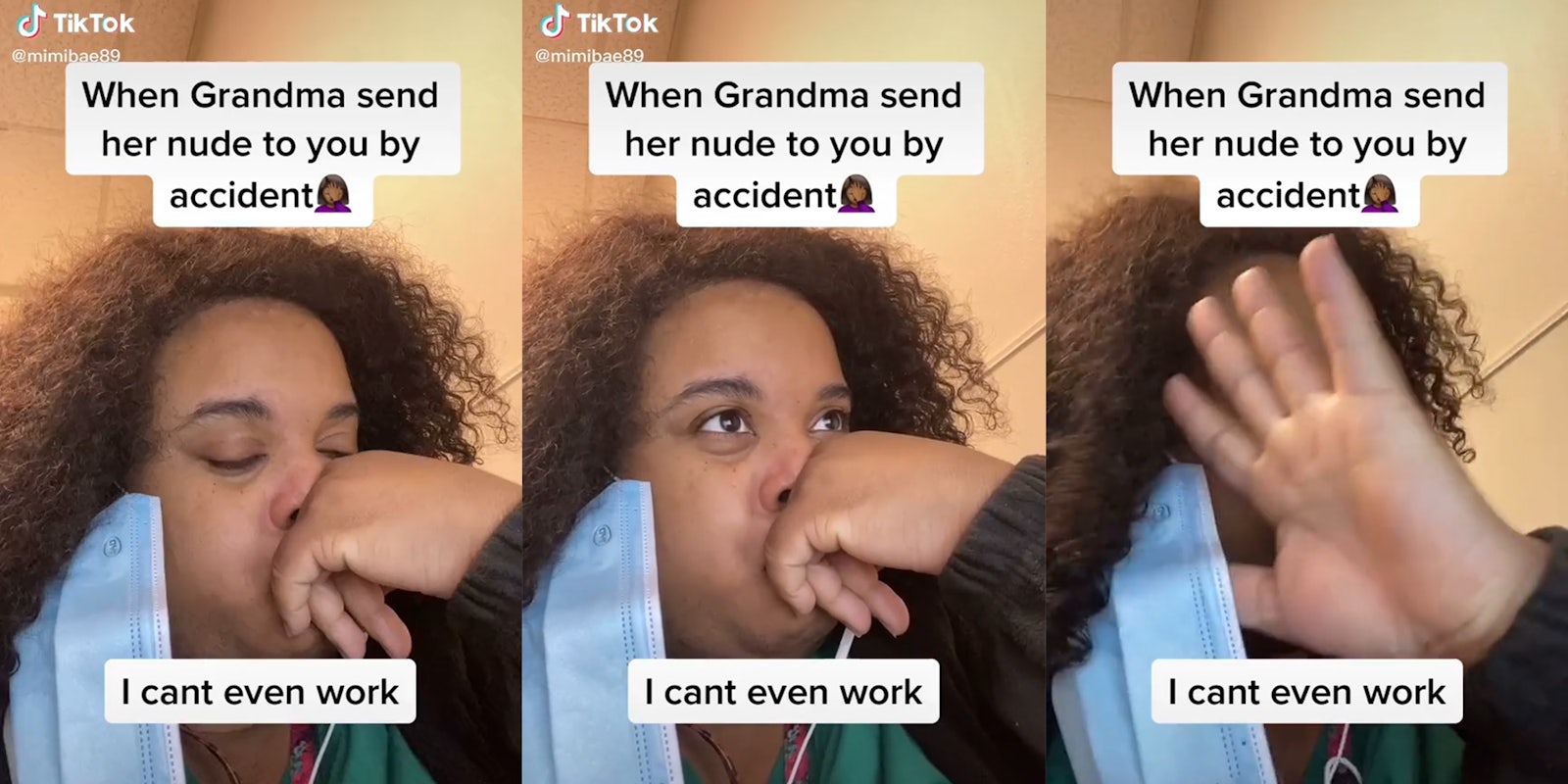 woman receives grandmothers nudes by mistake