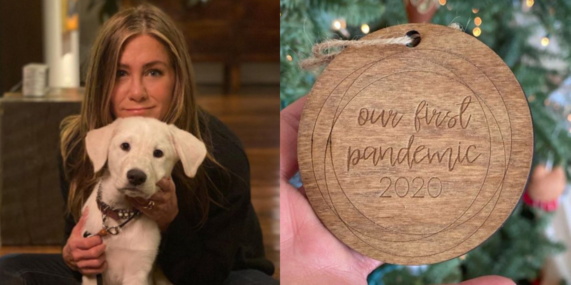 Fans Roast Jennifer Aniston For 'Our First Pandemic' Ornament