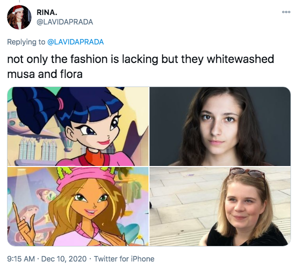 netflix winx club adaptation