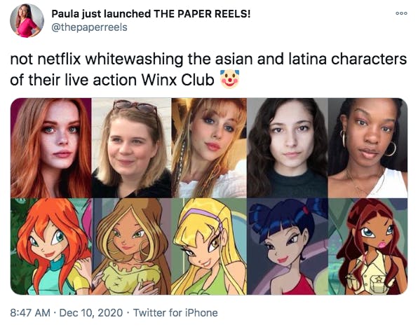 Fans Aren't Happy About Casting of Netflix's 'Fate: The Winx Saga'
