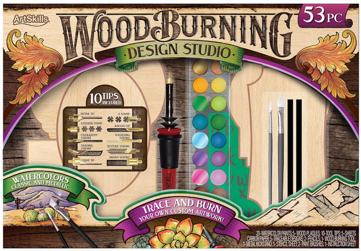 wood burning design studio gift