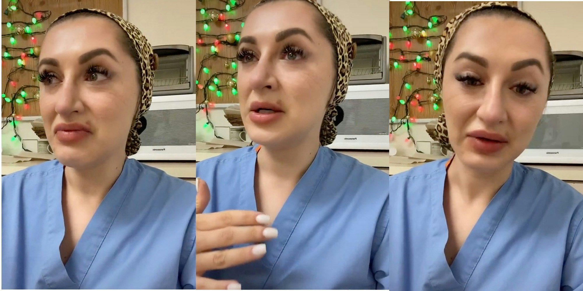 tiktok nurse makes covid plea southern california hospitals