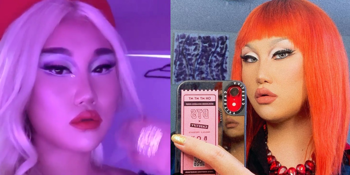 soju drag queen lipstick