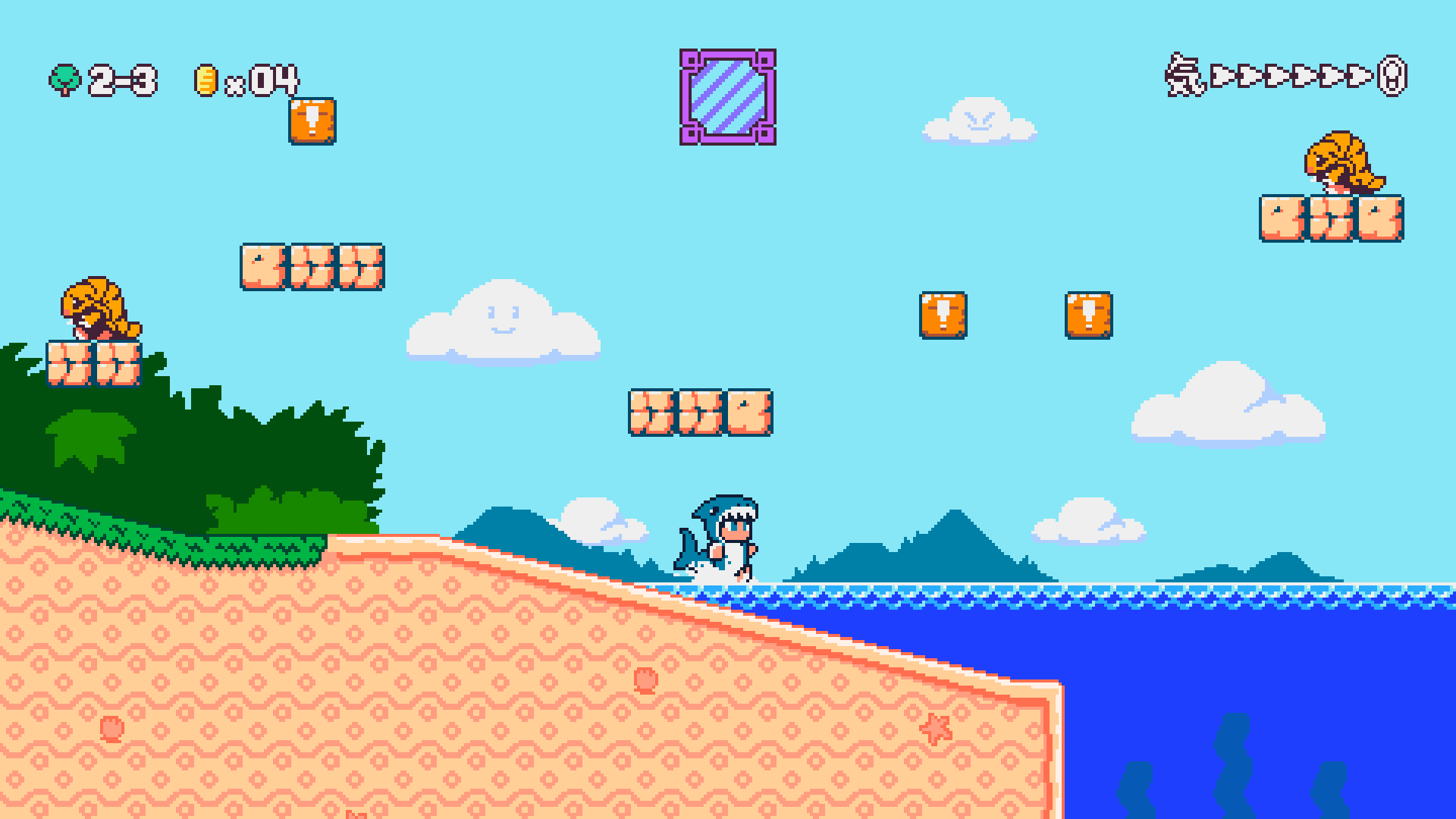 Yuzu wears a shark outfit in Kitsune Tails by Kitsune Games