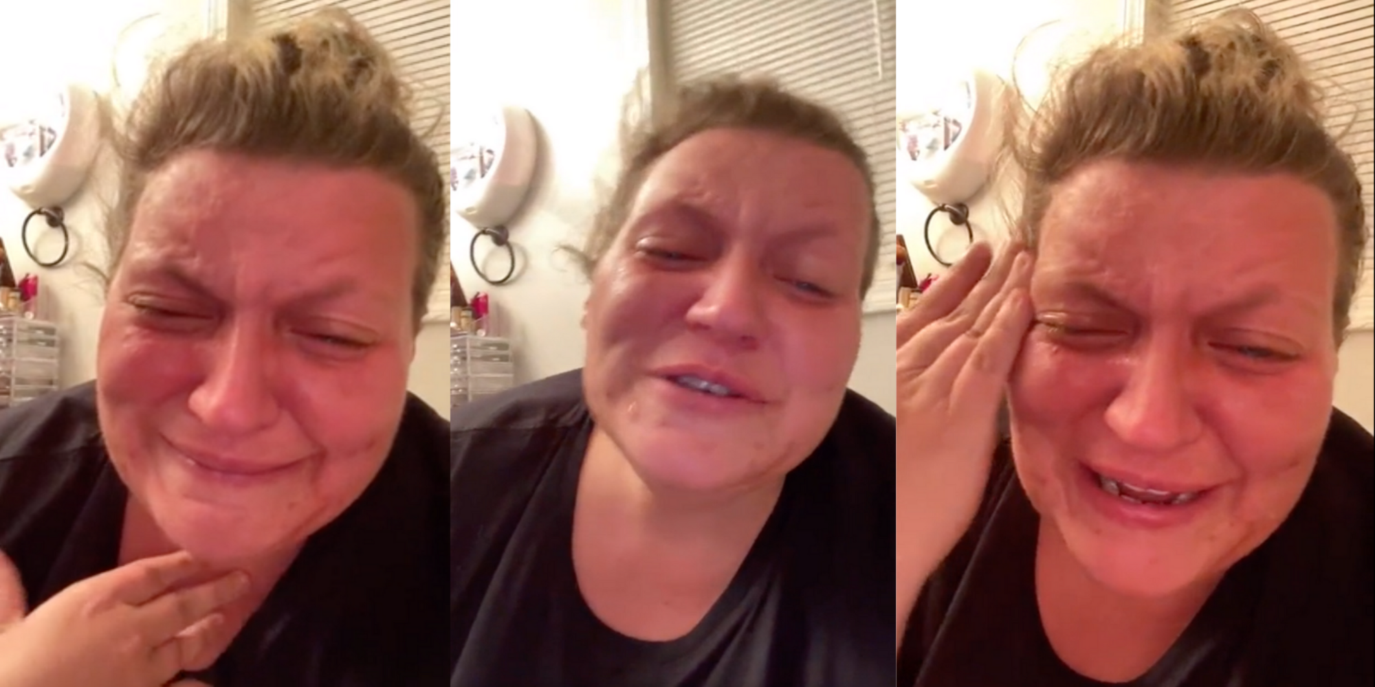 Video of Trump Supporter Breaking Down After Biden's Inauguration