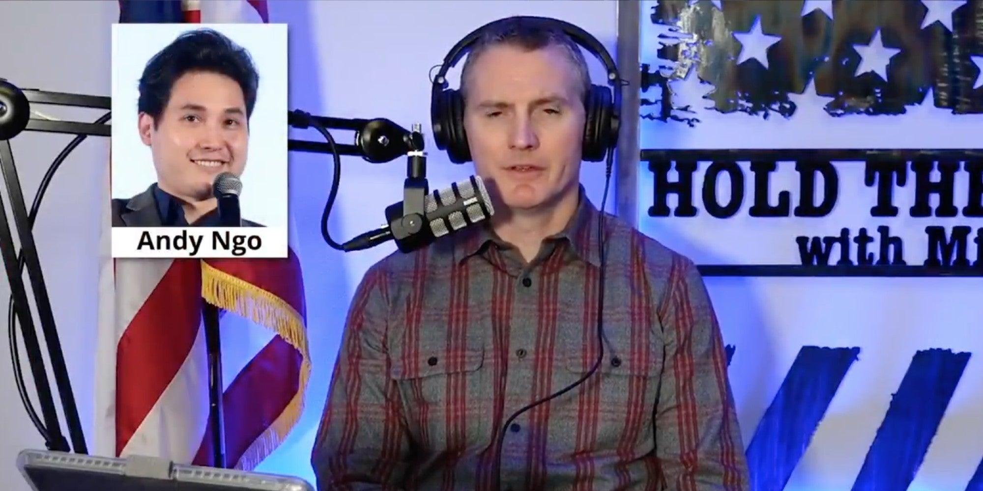 Andy Ngo and the President of Seattle's police union