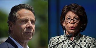 Andrew Cuomo and Maxine Waters