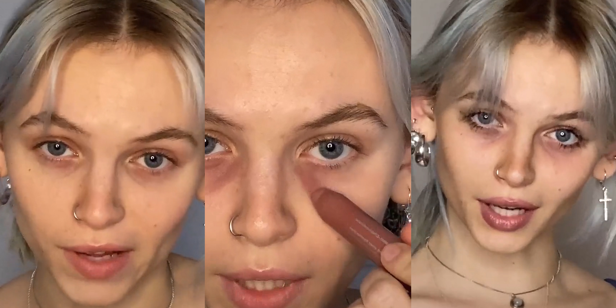 Are Under Eye Cirlcles Actually A TIktok Makeup Trend