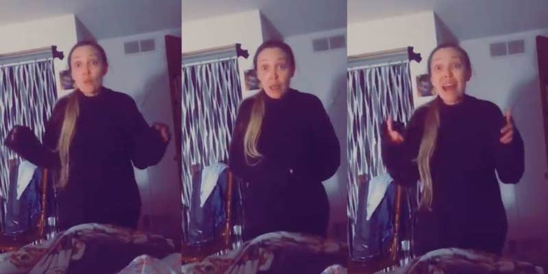 kid mom antifa capitol