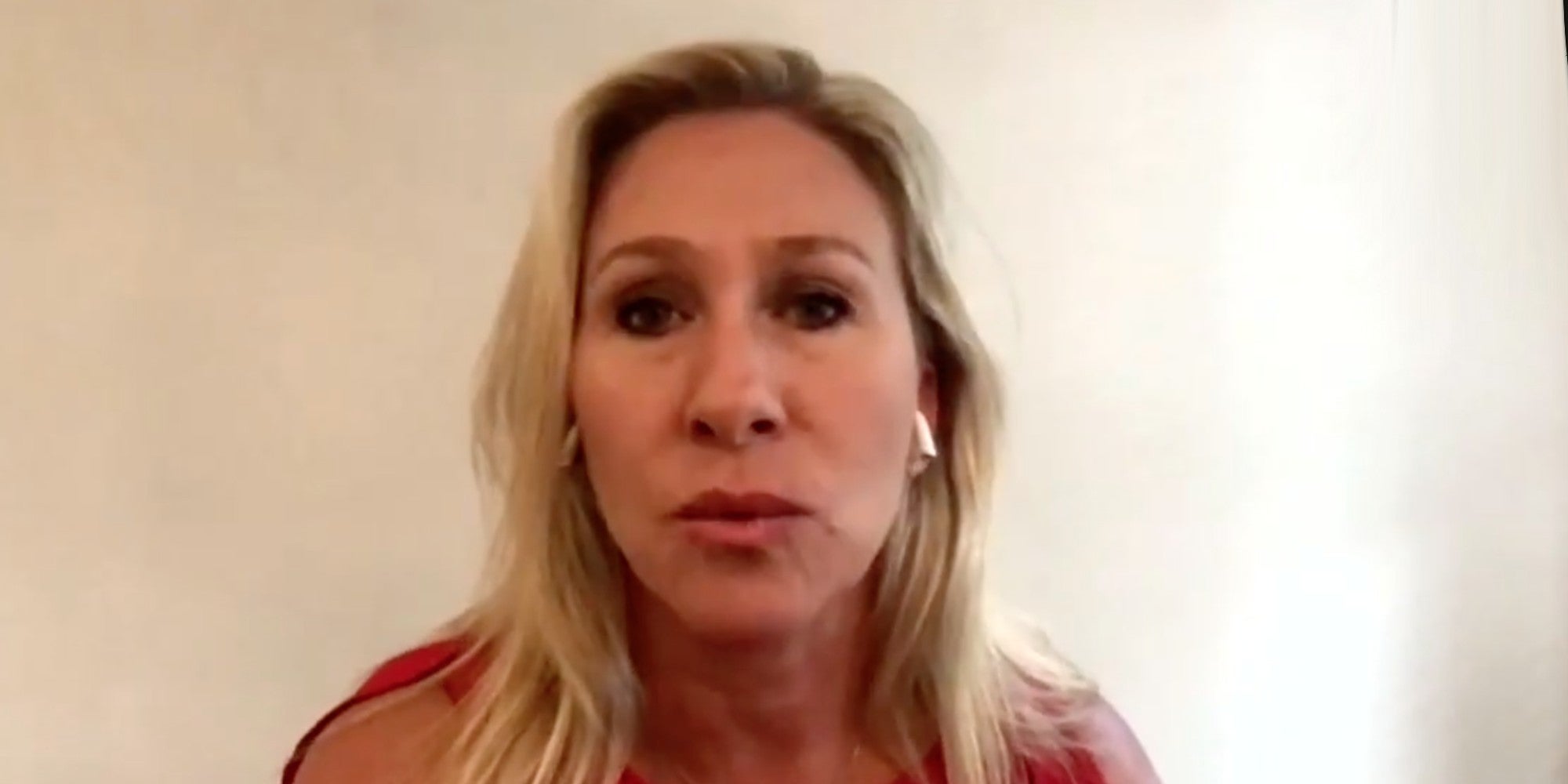 QAnon congresswoman Marjorie Taylor Greene