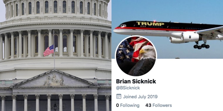 Brian Sicknick trump twitter account