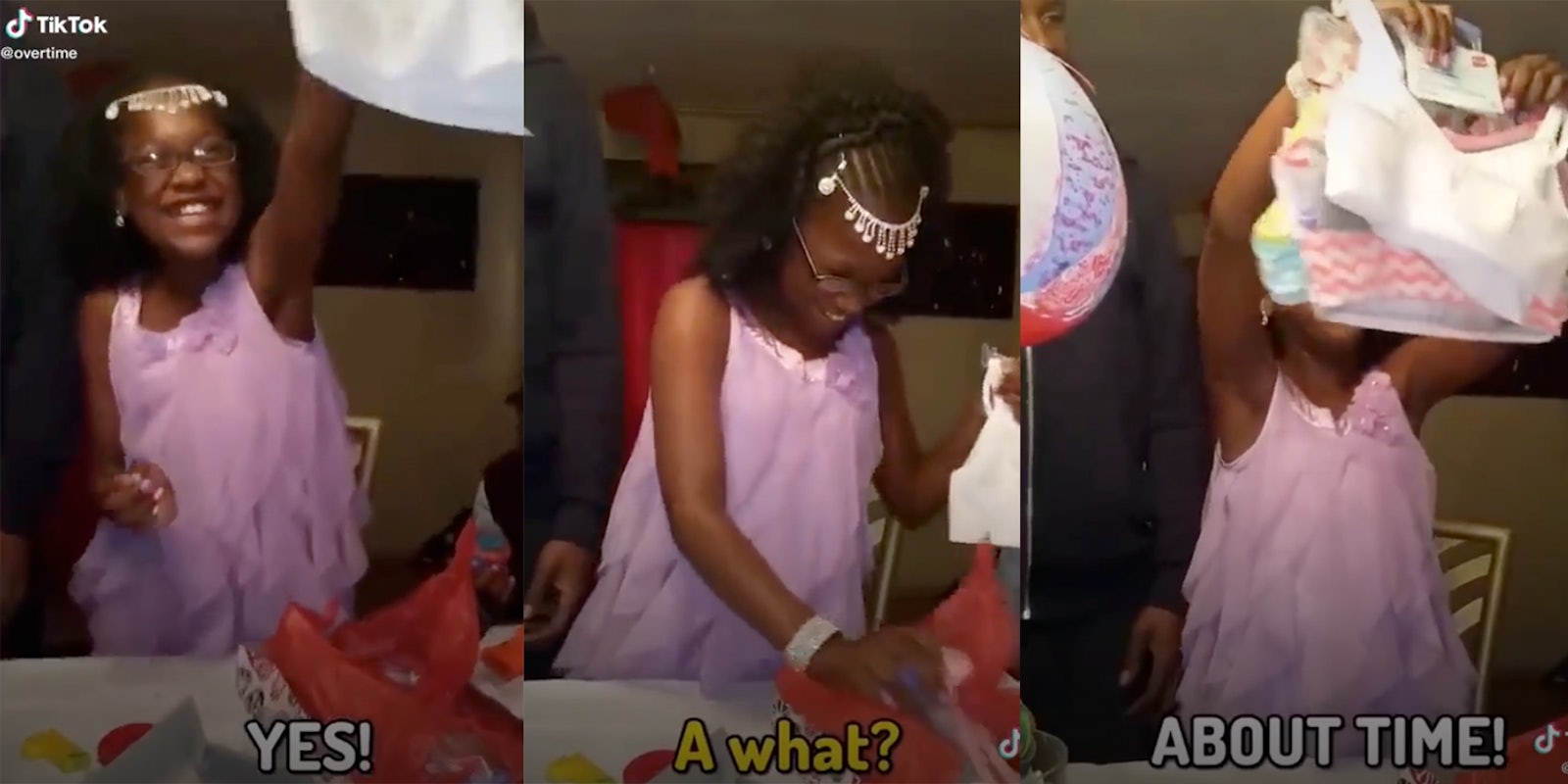 TikTok Shows Girl Schooling Adult After Getting Training Bra Gift